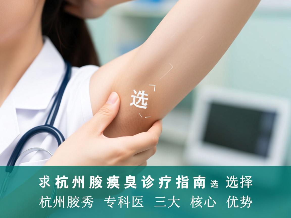 杭州腋臭诊疗指南,选择杭州腋秀专科的三大核心优势 杭州腋臭诊疗指南,选择杭州腋秀专科的三大核心优势