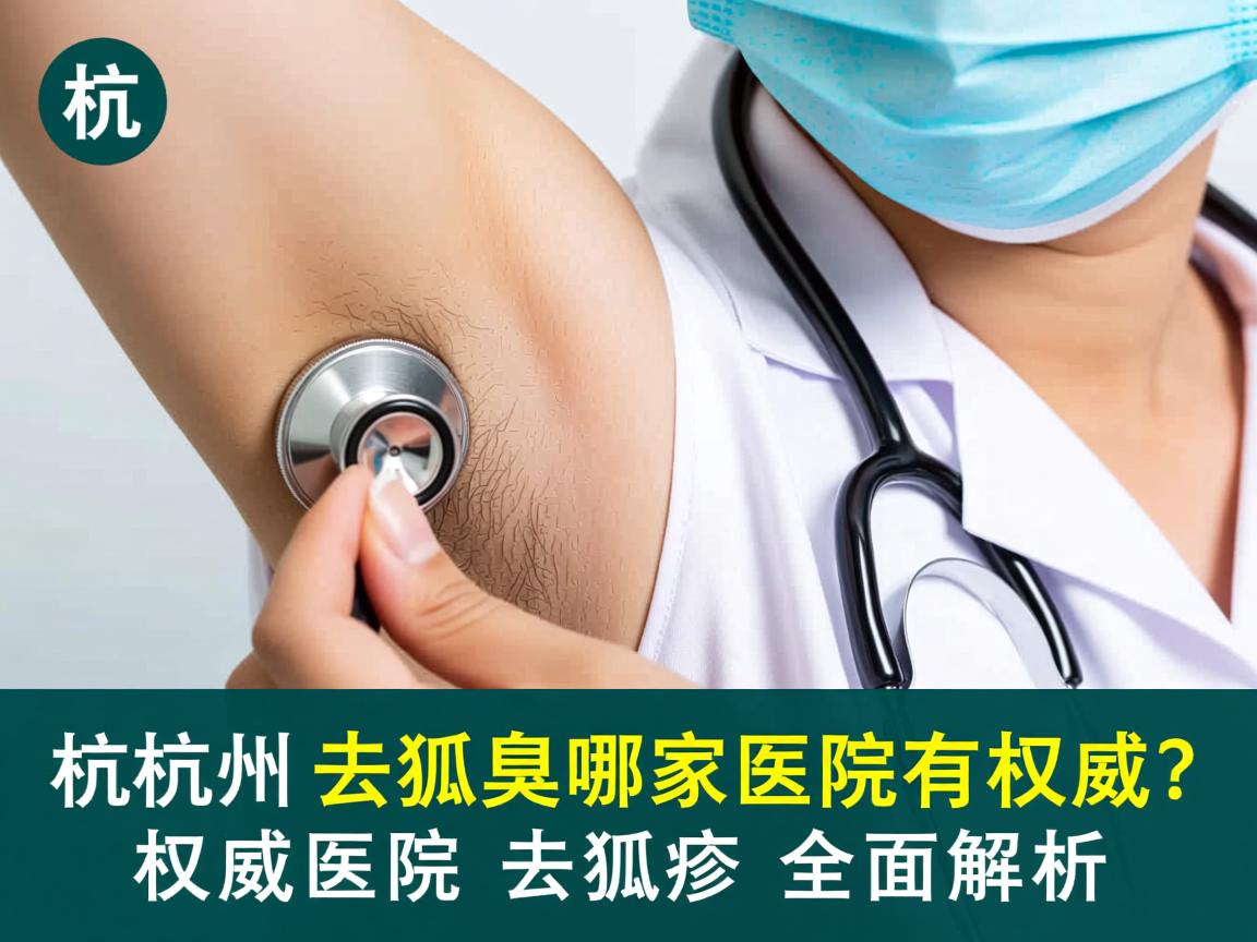 杭州去狐臭哪家医院有权威？权威医院去狐臭的全面解析