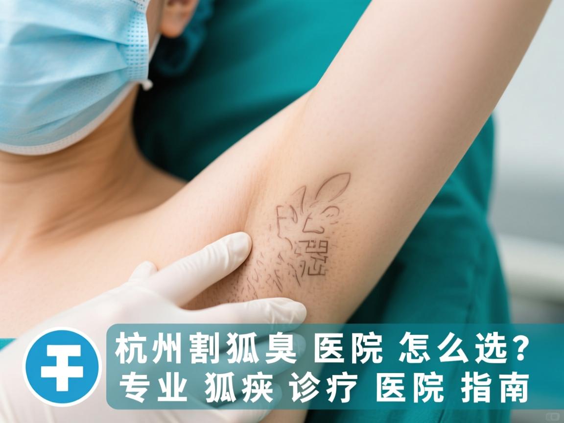 杭州割狐臭医院怎么选？专业狐臭诊疗医院指南