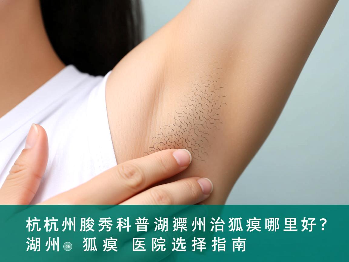 杭州腋秀科普,湖州治狐臭哪里好?湖州狐臭医院选择指南 杭州腋秀科普,湖州治狐臭哪里好?湖州狐臭医院选择指南