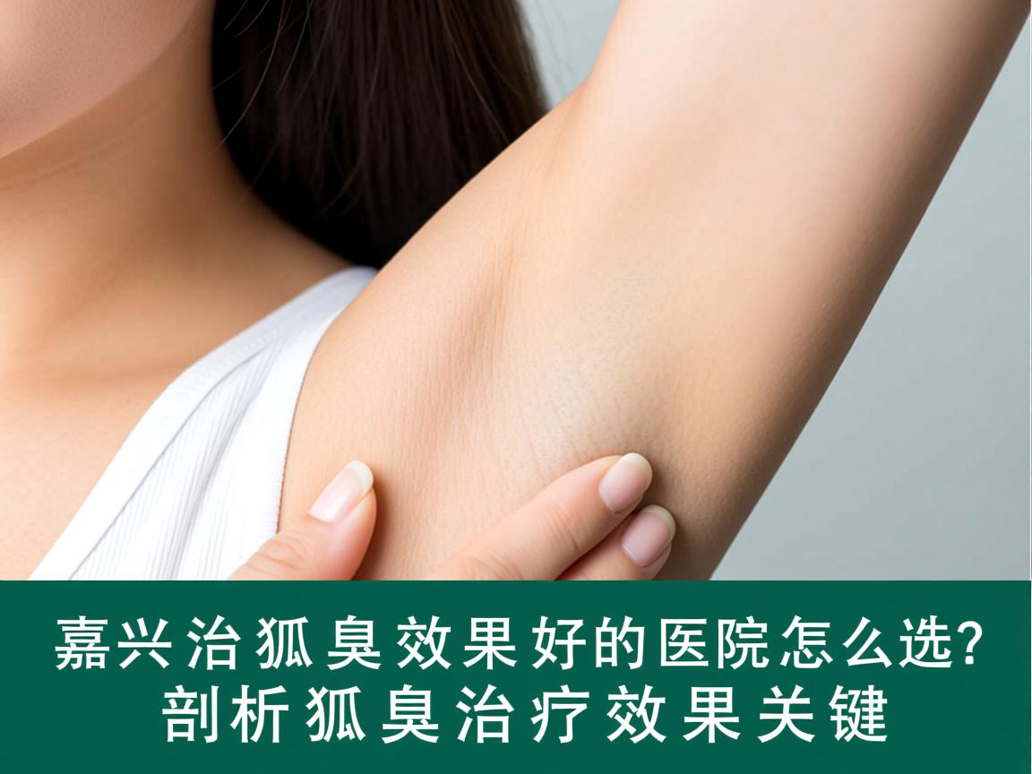 嘉兴治狐臭效果好的医院怎么选？剖析狐臭治疗效果关键