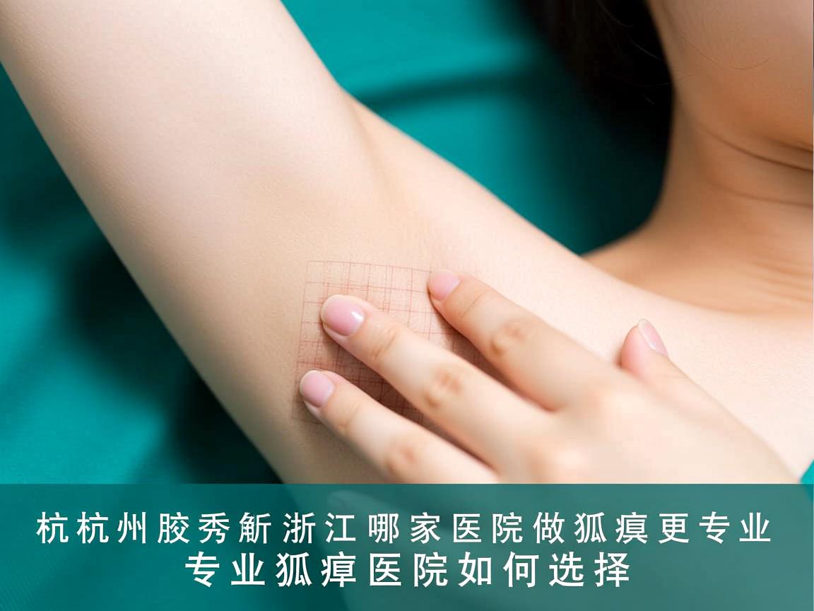 杭州腋秀解析，浙江哪家医院做狐臭更专业，专业狐臭医院如何选择