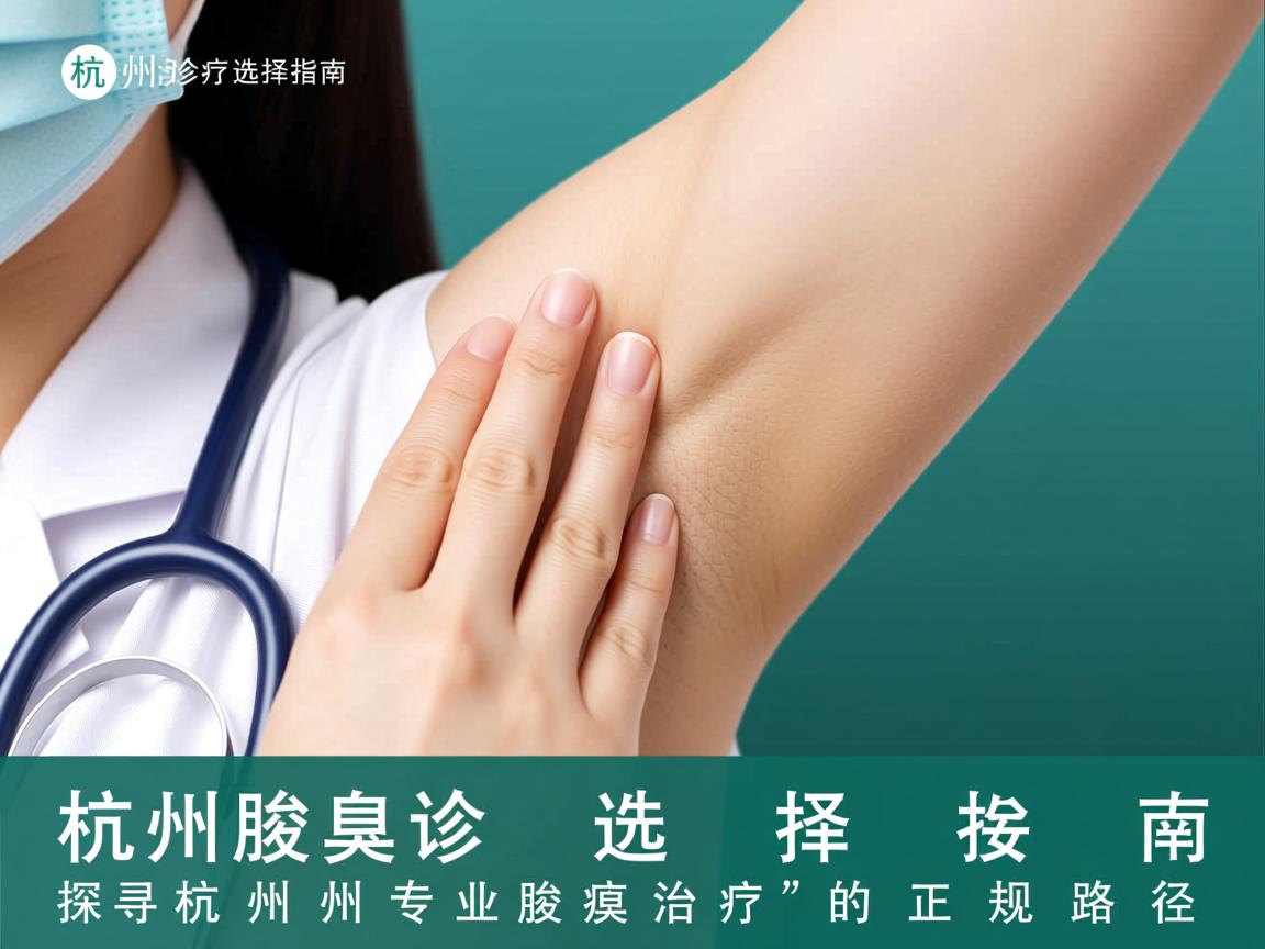 杭州腋臭诊疗选择指南，探寻杭州专业腋臭治疗的正规路径