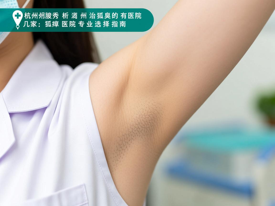 杭州腋秀解析，湖州专治狐臭的医院有几家，狐臭医院专业选择指南