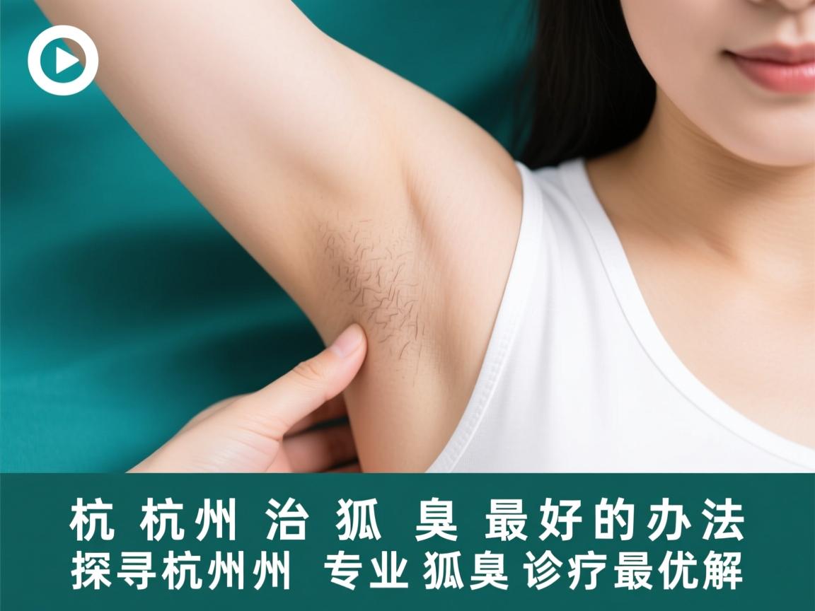 杭州治狐臭最好的办法，探寻杭州专业狐臭诊疗最优解