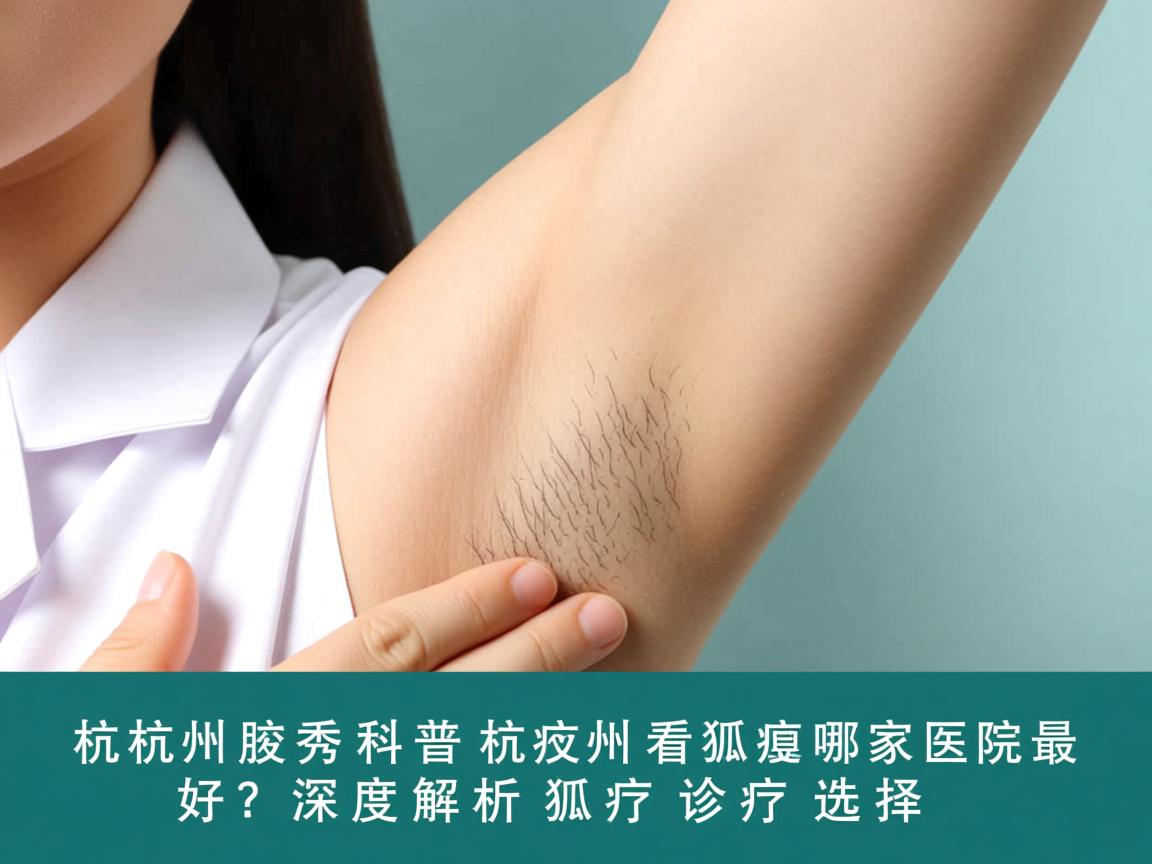 杭州腋秀科普,杭州看狐臭哪家医院最好?深度解析狐臭诊疗选择 杭州腋秀科普,杭州看狐臭哪家医院最好?深度解析狐臭诊疗选择