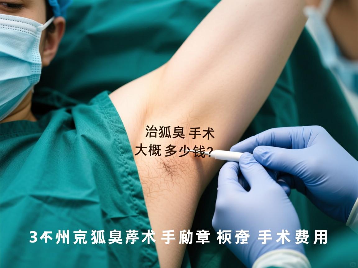 杭州治狐臭手术大概多少钱？深度解析治狐臭手术费用