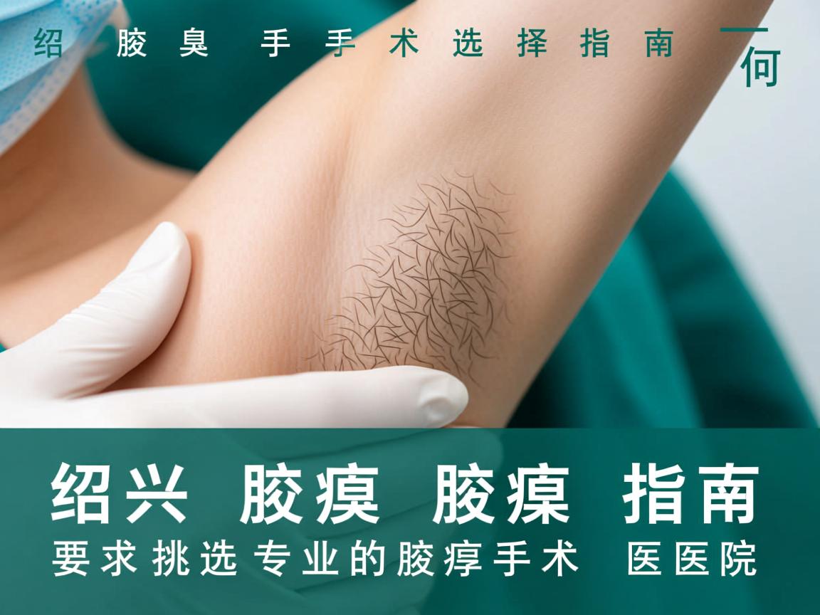 绍兴腋臭手术选择指南,如何挑选专业的腋臭手术医院 绍兴腋臭手术选择指南,如何挑选专业的腋臭手术医院
