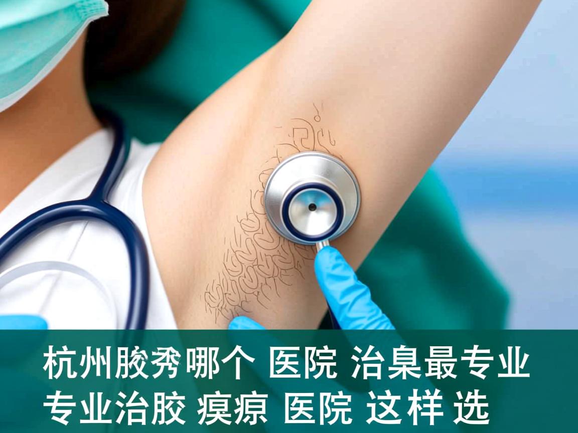 杭州腋秀解析，杭州哪个医院治腋臭最专业，专业治腋臭的医院这样选