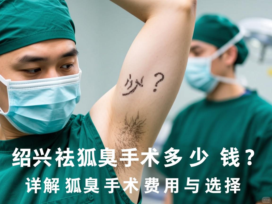 绍兴祛狐臭手术多少钱？详解绍兴狐臭手术费用与选择