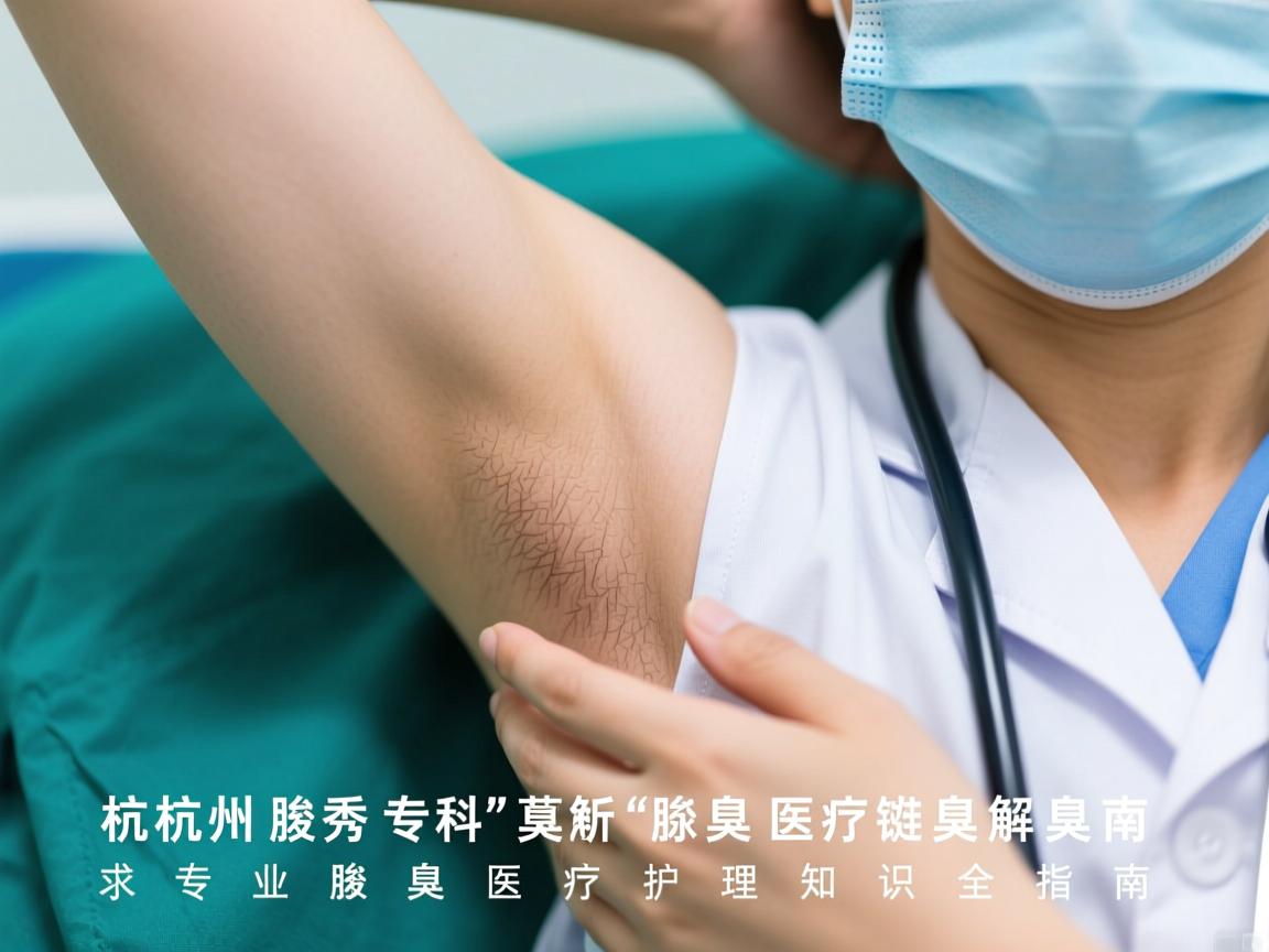 杭州腋秀腋臭专科解析，专业腋臭医疗护理知识全指南