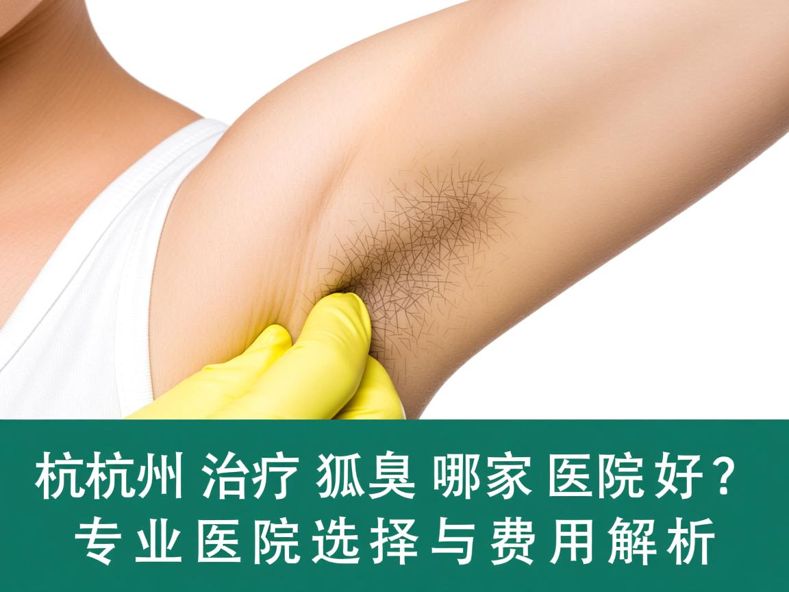 杭州治疗狐臭哪家医院好？专业医院选择与费用解析