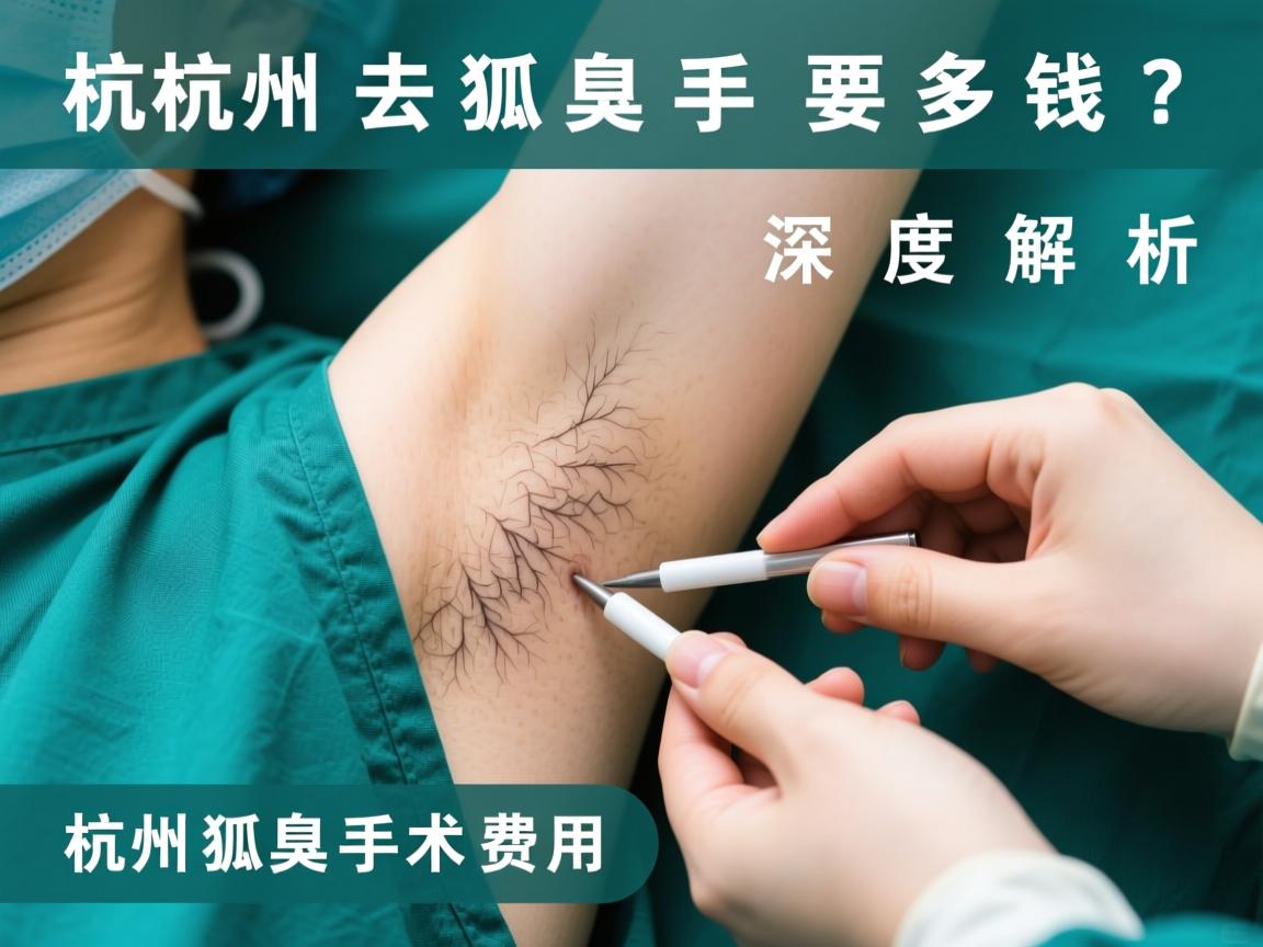 杭州去狐臭手术要多少钱？深度解析杭州狐臭手术费用