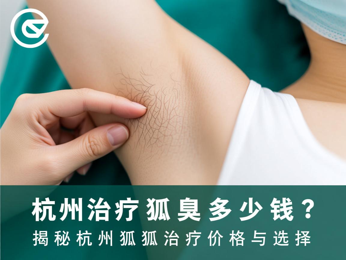 杭州治疗狐臭多少钱？揭秘杭州狐臭治疗价格与选择