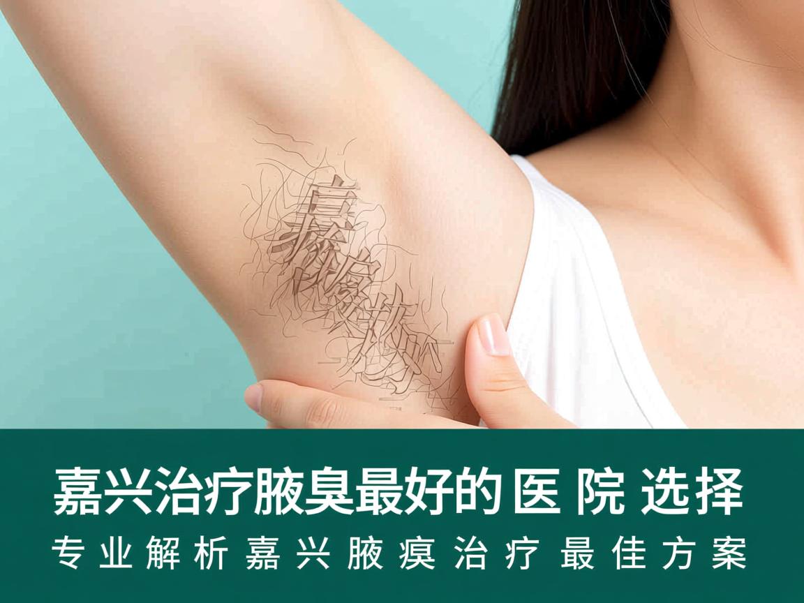 嘉兴治疗腋臭最好的医院选择，专业解析嘉兴腋臭治疗最佳方案