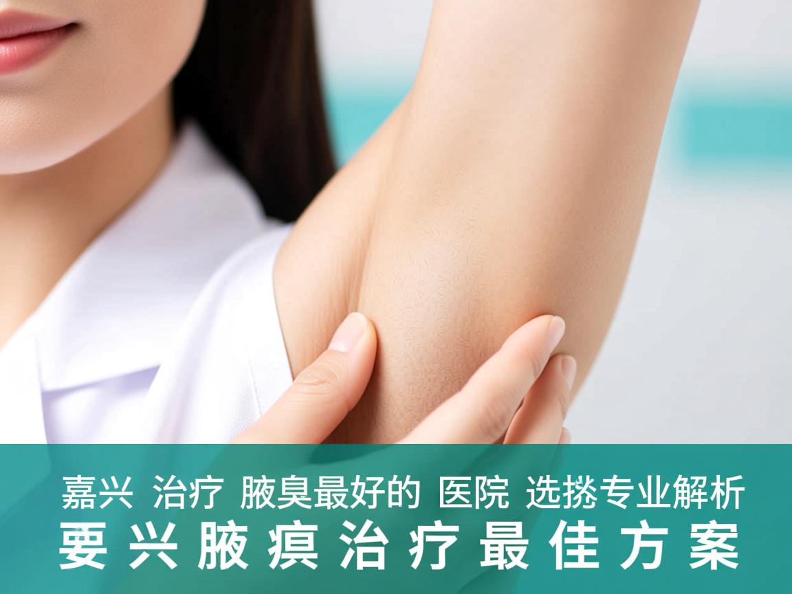 嘉兴治疗腋臭最好的医院选择，专业解析嘉兴腋臭治疗最佳方案