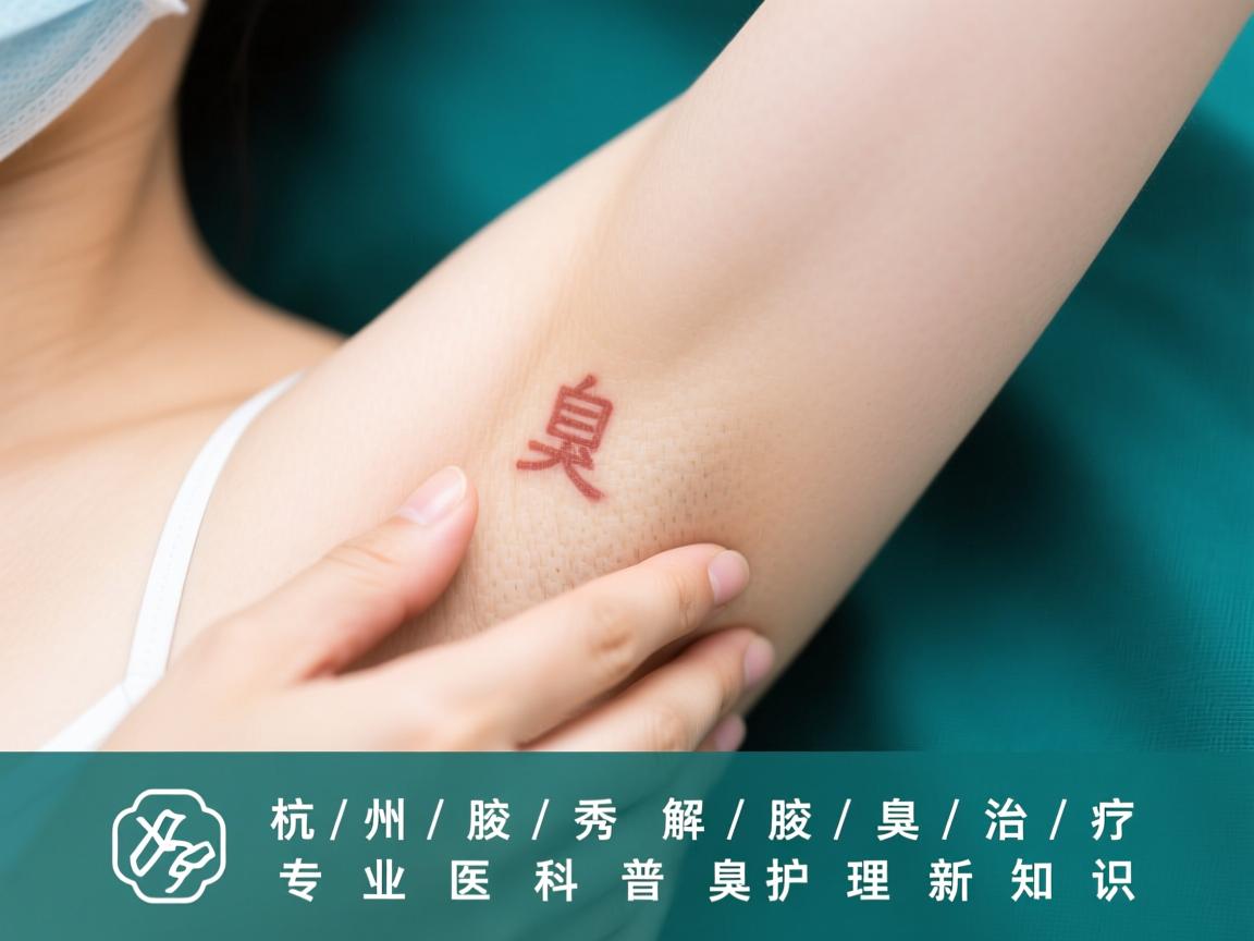 杭州腋秀解析腋臭治疗，专业医疗科普腋臭护理新知识