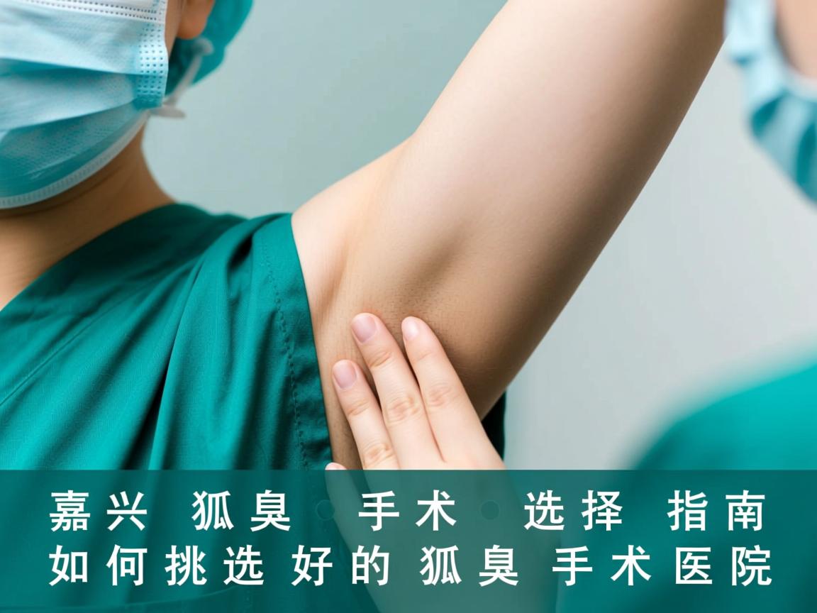 嘉兴狐臭手术选择指南，如何挑选好的狐臭手术医院