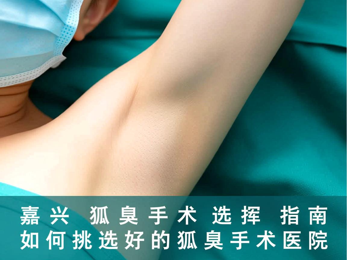 嘉兴狐臭手术选择指南，如何挑选好的狐臭手术医院