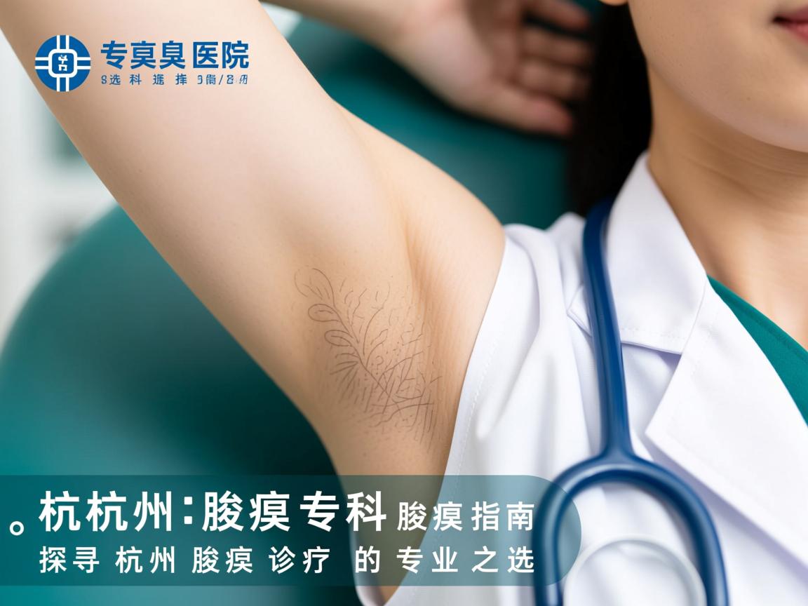 杭州腋臭专科医院选择指南，探寻杭州腋臭诊疗的专业之选