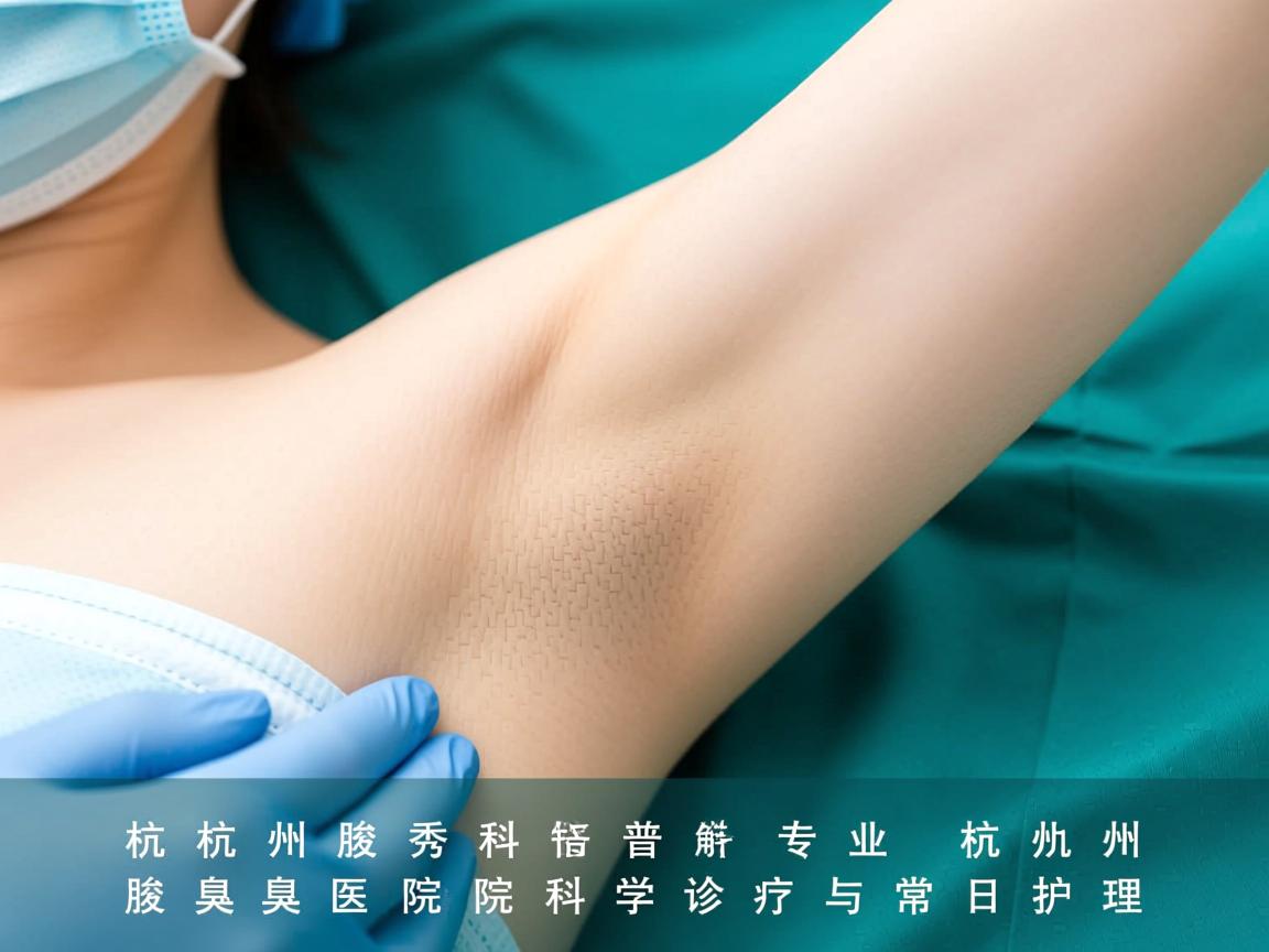 杭州腋秀科普，专业解析杭州腋臭医院的科学诊疗与日常护理