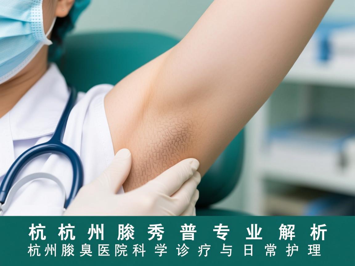 杭州腋秀科普，专业解析杭州腋臭医院的科学诊疗与日常护理