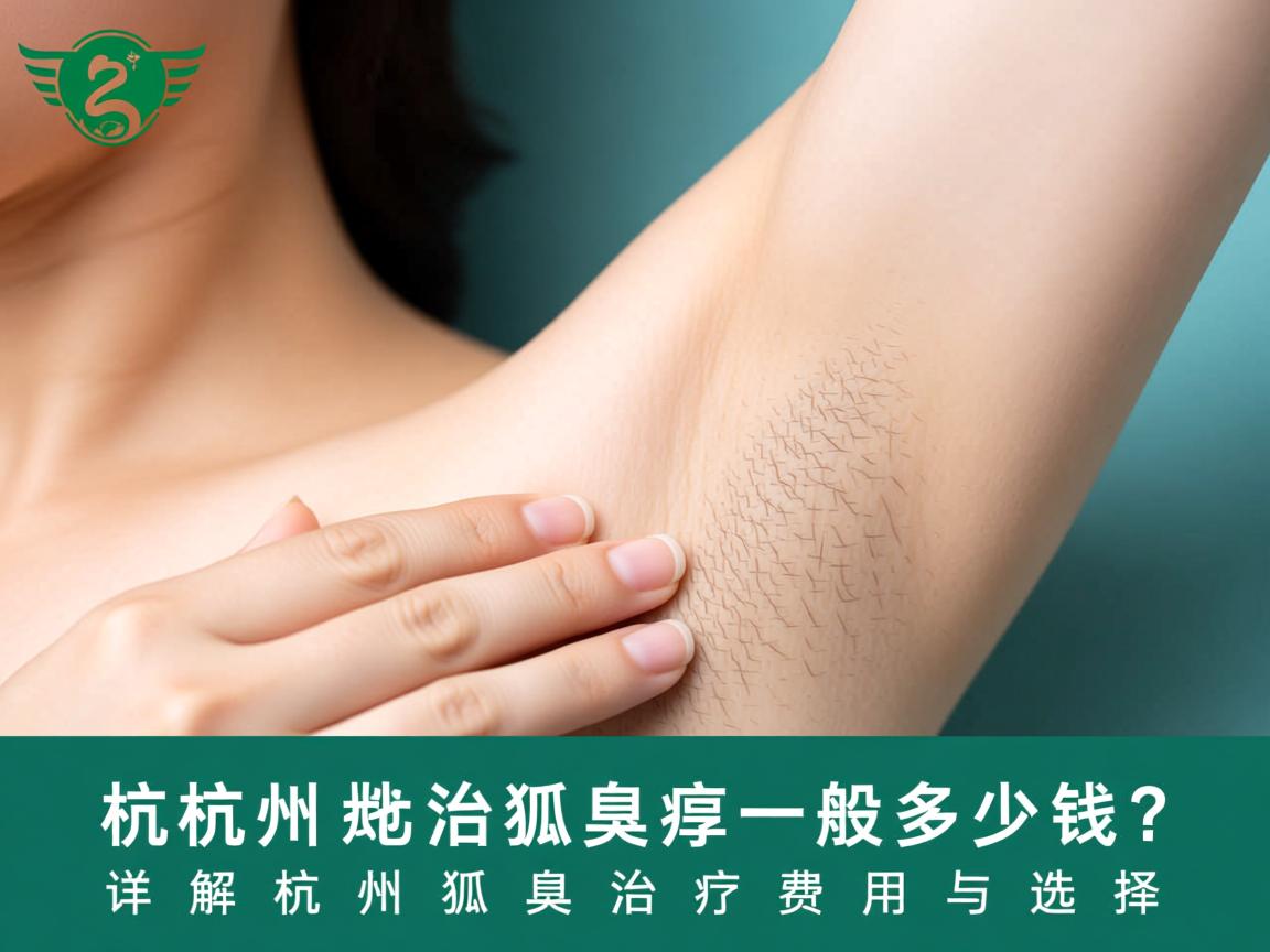 杭州治狐臭一般多少钱？详解杭州狐臭治疗费用与选择