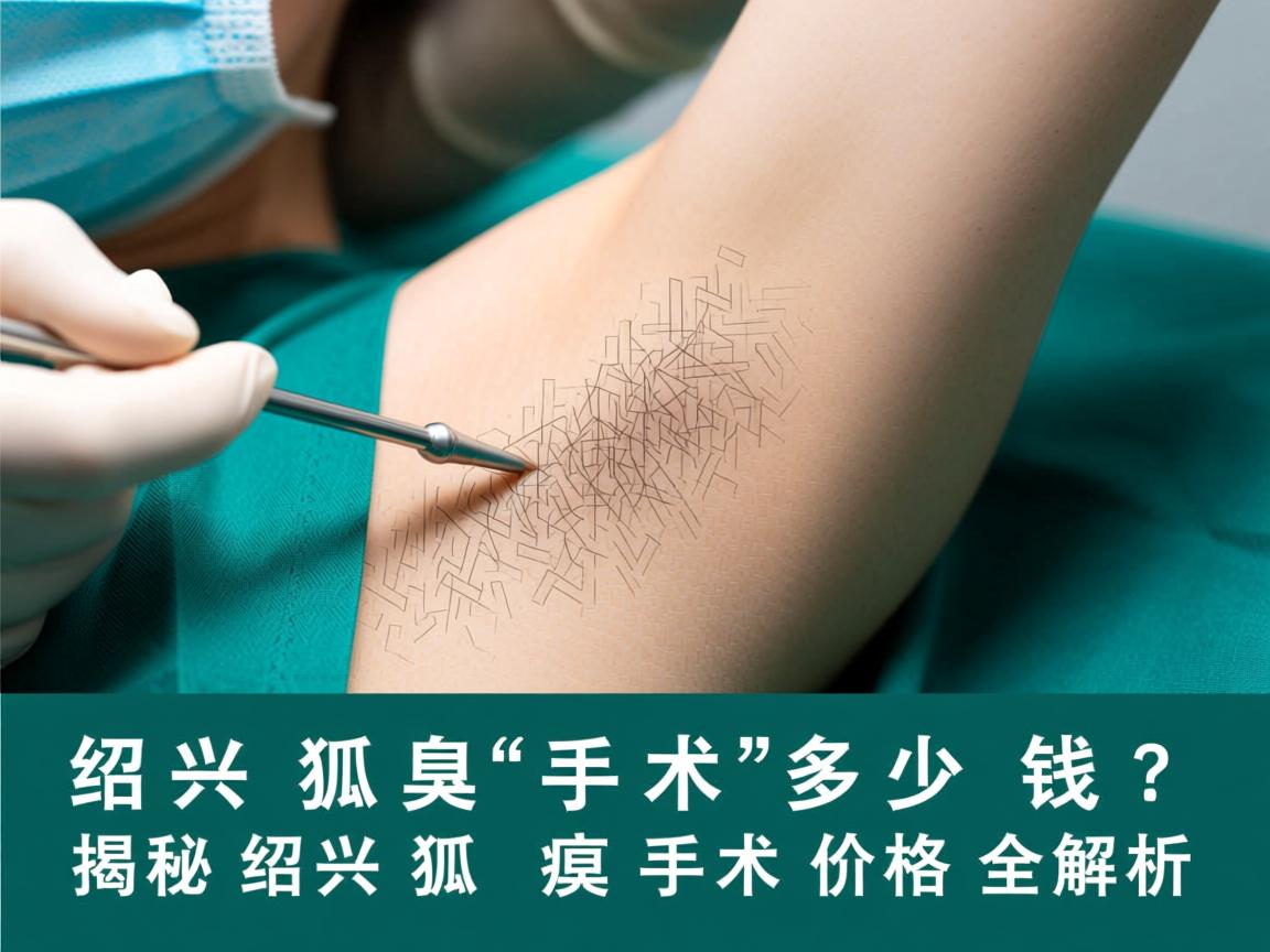 绍兴狐臭手术多少钱？揭秘绍兴狐臭手术价格全解析