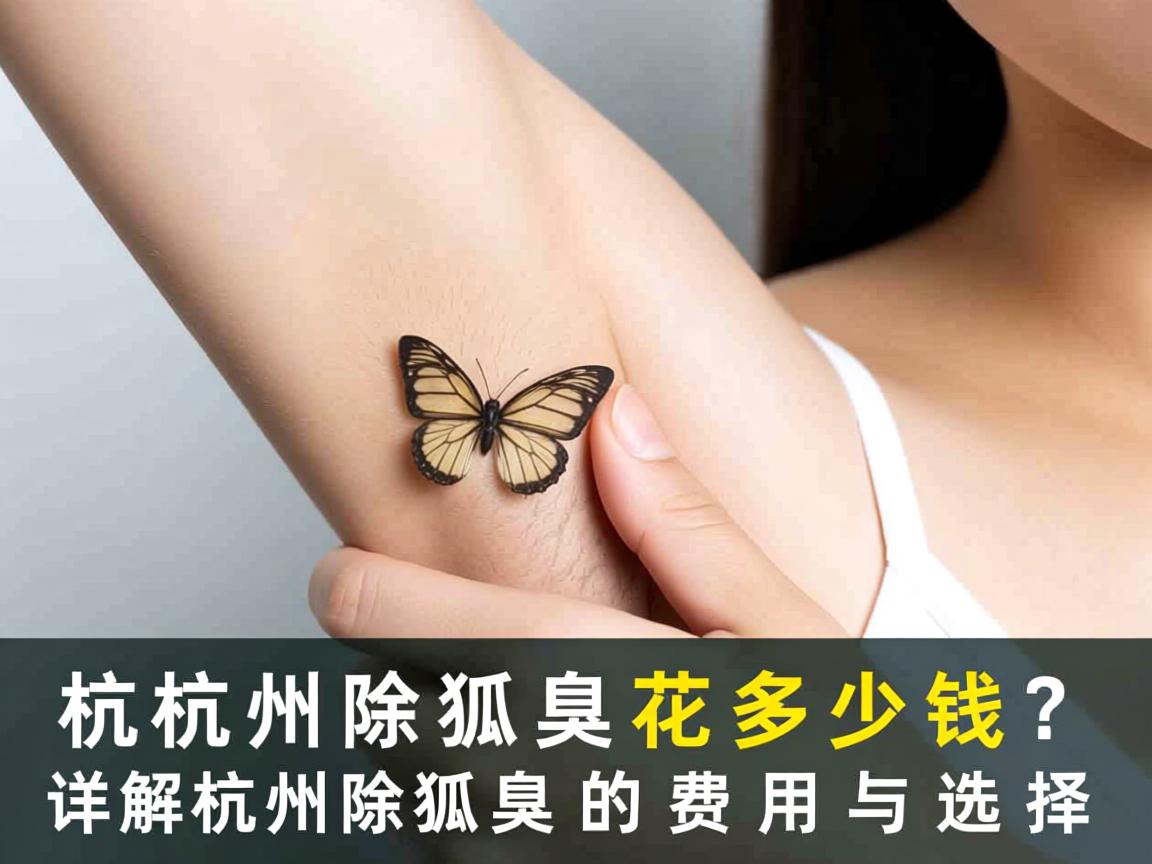 杭州除狐臭花多少钱？详解杭州除狐臭的费用与选择