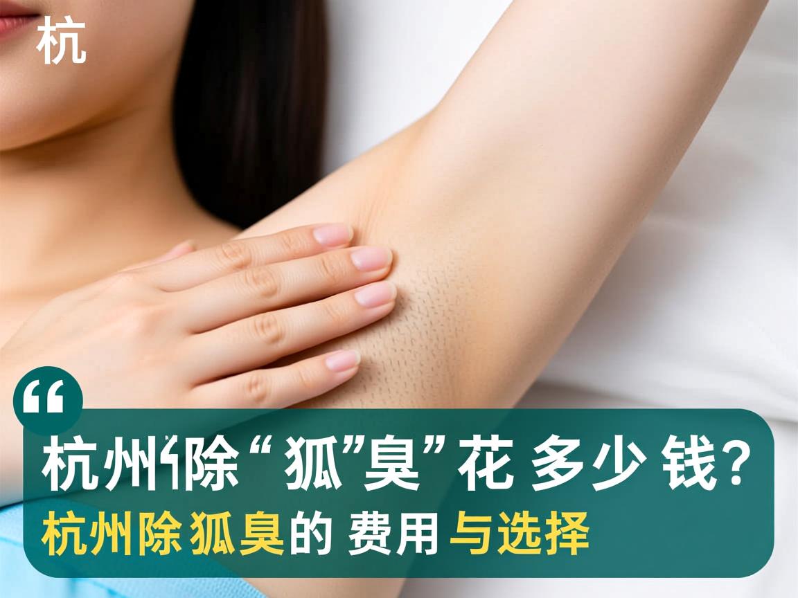 杭州除狐臭花多少钱？详解杭州除狐臭的费用与选择