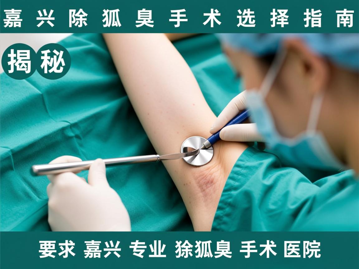 嘉兴除狐臭手术选择指南，揭秘嘉兴专业除狐臭手术医院