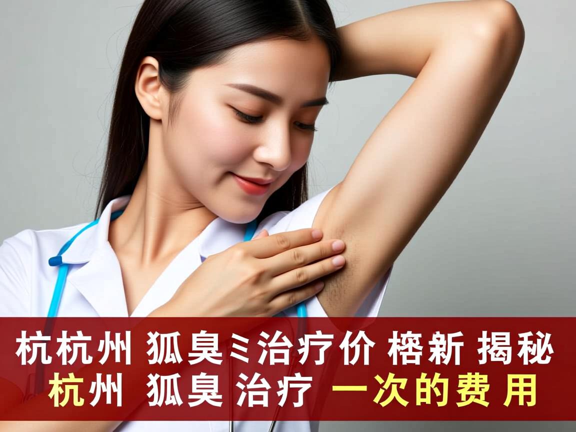 杭州狐臭治疗价格解析，揭秘杭州狐臭治疗一次的费用