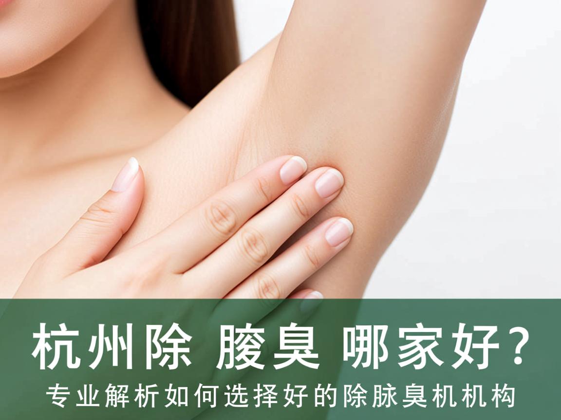 杭州除腋臭哪家好?专业解析如何选择好的除腋臭机构 杭州除腋臭哪家好?专业解析如何选择好的除腋臭机构
