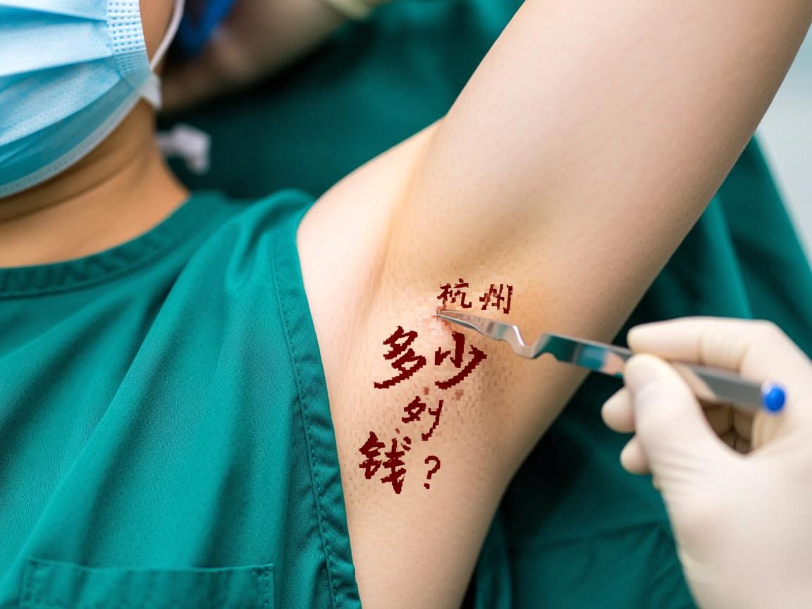 杭州腋臭手术多少钱？详解杭州腋臭手术费用