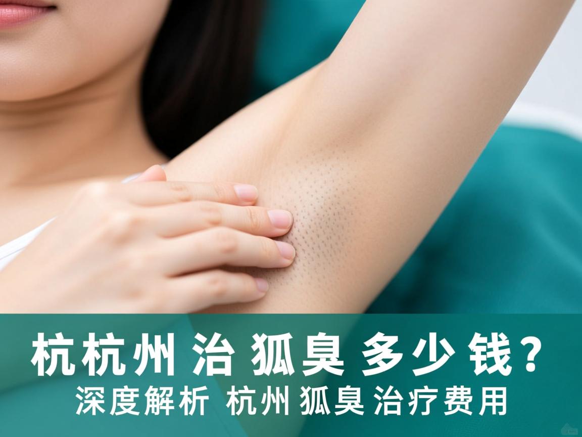 杭州治疗狐臭多少钱？深度解析杭州狐臭治疗费用