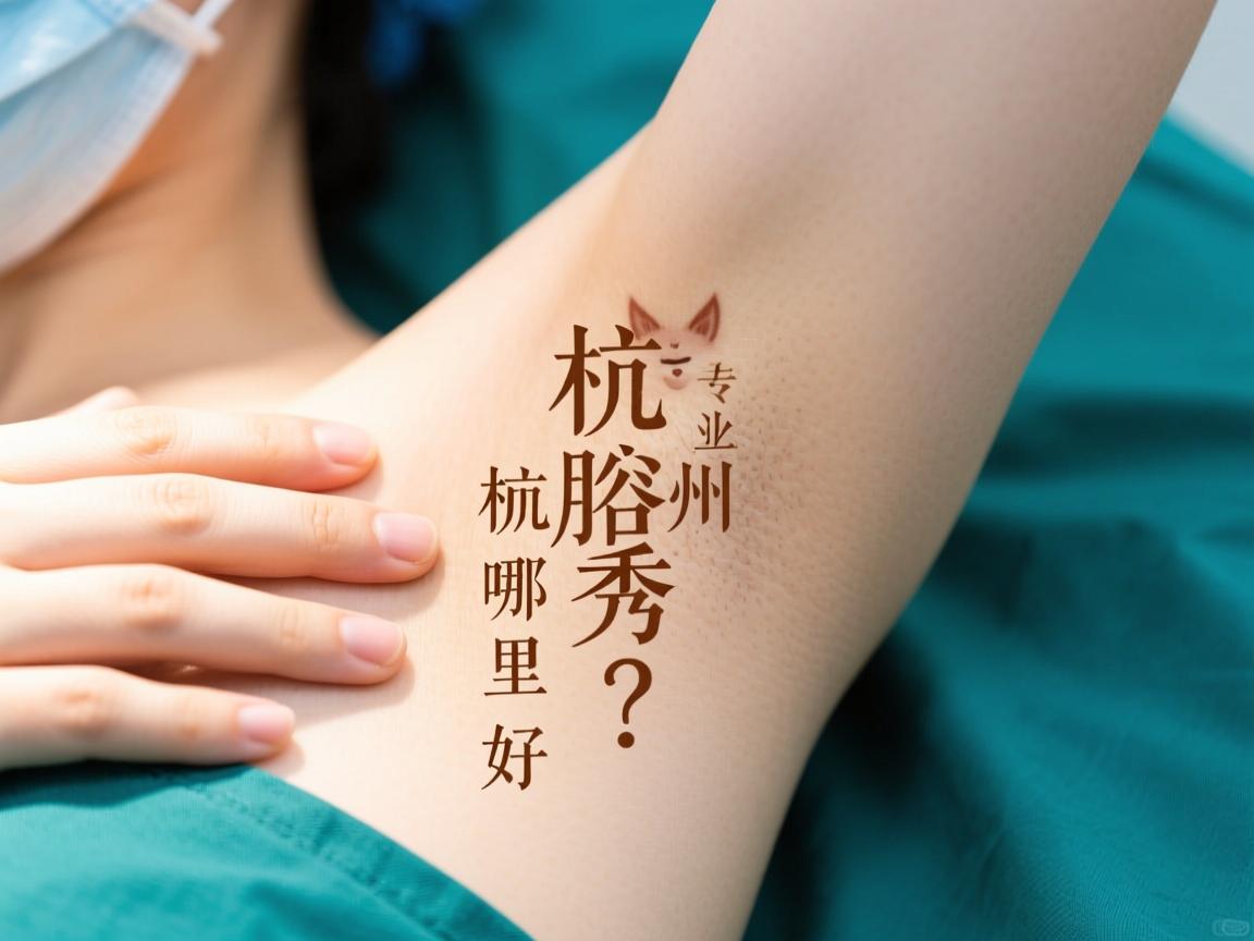 杭州腋秀解析，湖州狐臭手术哪里好？湖州专业医院选择指南