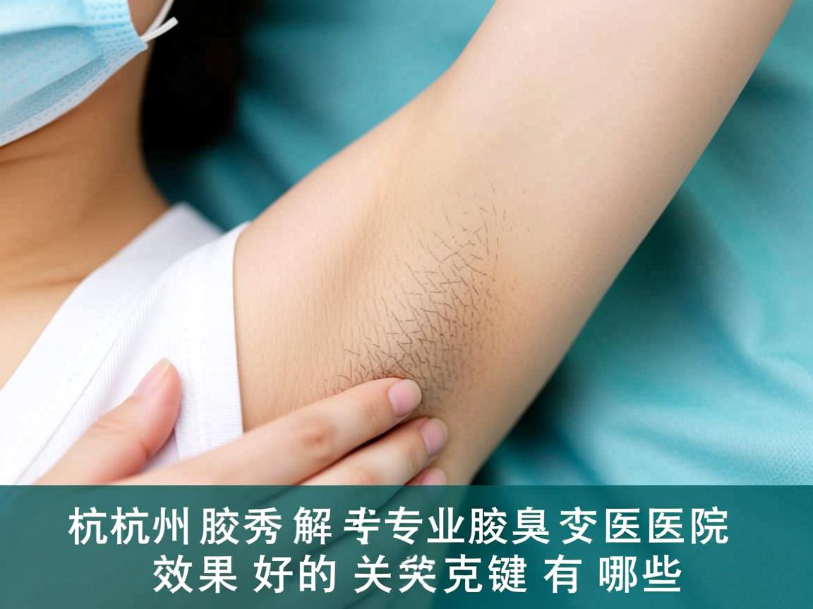 杭州腋秀解析,杭州专业腋臭医院效果好的关键有哪些 杭州腋秀解析,杭州专业腋臭医院效果好的关键有哪些