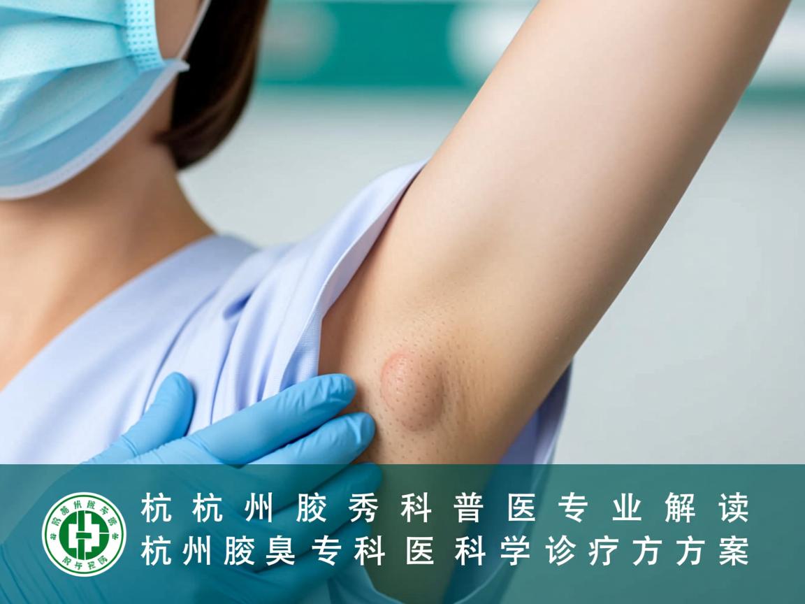杭州腋秀科普，专业解读杭州腋臭专科医院的科学诊疗方案