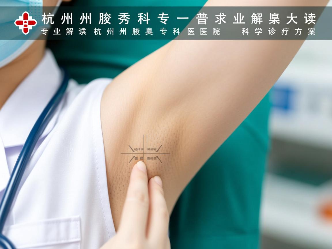 杭州腋秀科普，专业解读杭州腋臭专科医院的科学诊疗方案