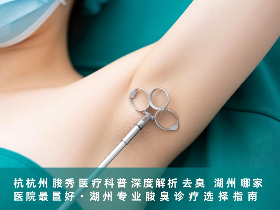 杭州腋秀医疗科普，深度解析去腋臭湖州哪家医院最好，湖州专业腋臭诊疗选择指南