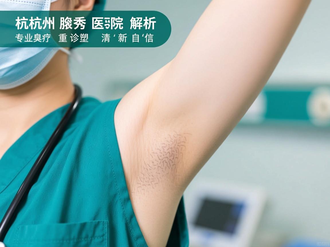 杭州腋秀医院解析，专业腋臭诊疗，重塑清新自信