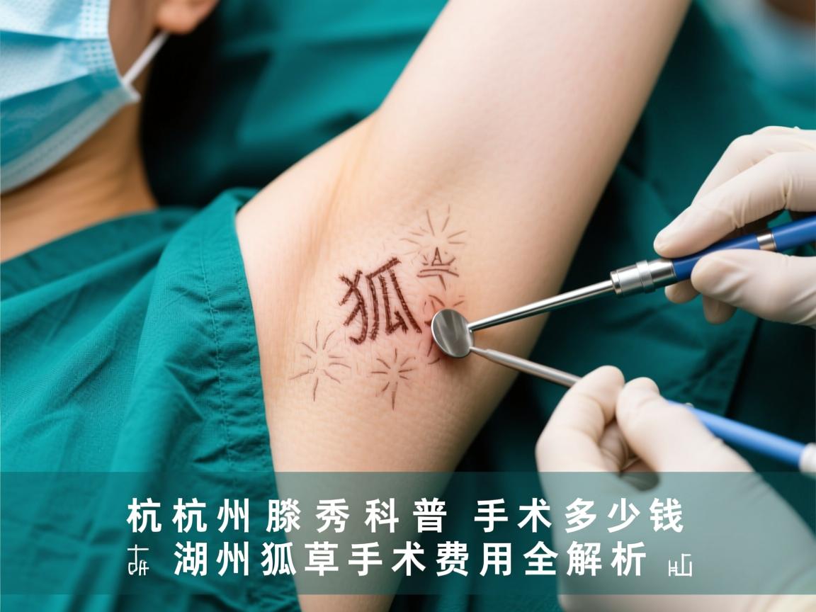 杭州腋秀科普，在湖州做狐臭手术多少钱，狐臭手术费用全解析