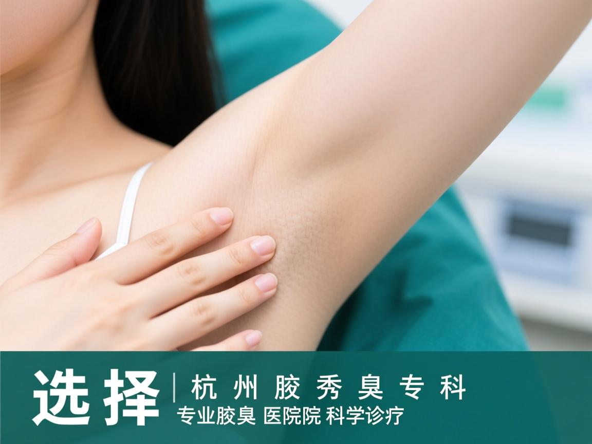 选择杭州腋秀腋臭专科，解析专业腋臭医院的科学诊疗