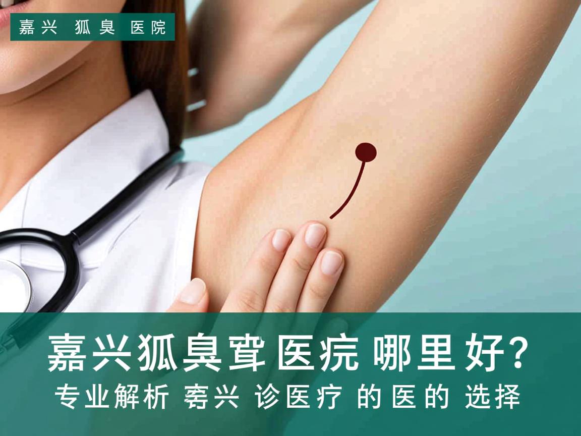 嘉兴狐臭医院哪里好？专业解析嘉兴狐臭诊疗医院的选择