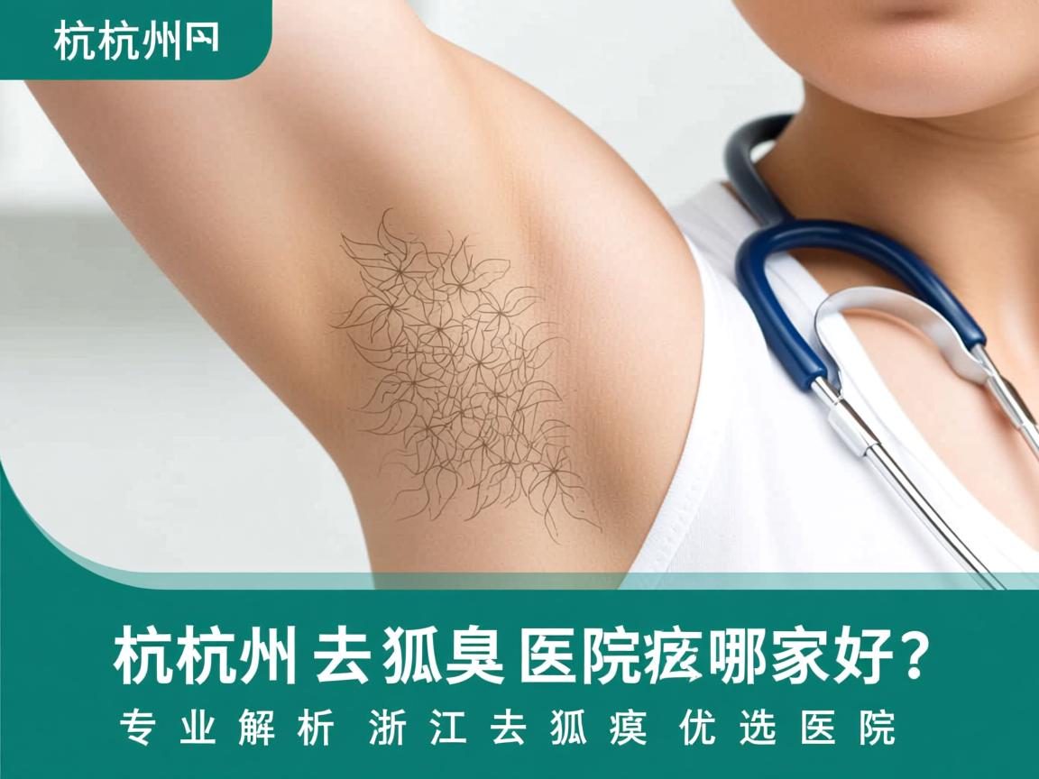 杭州去狐臭医院哪家好？专业解析浙江去狐臭优选医院