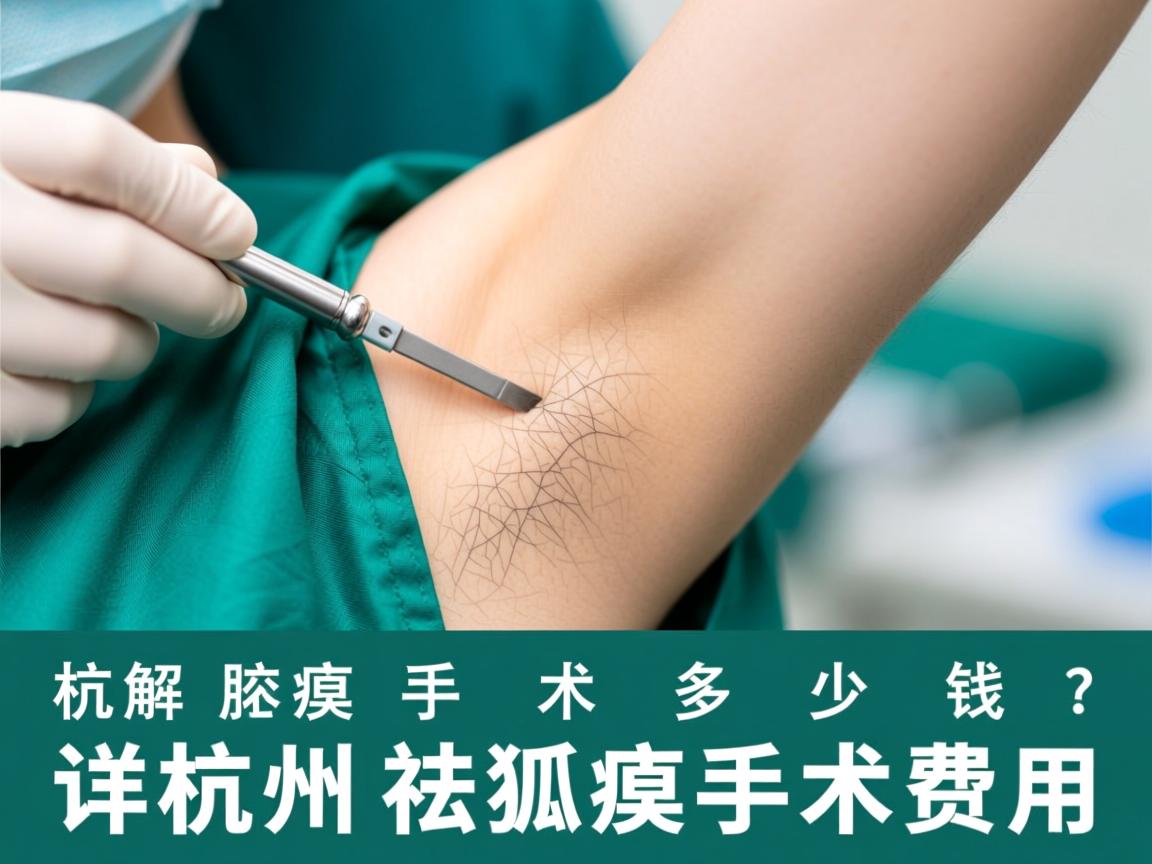 杭州腋臭手术多少钱？详解杭州祛狐臭手术费用