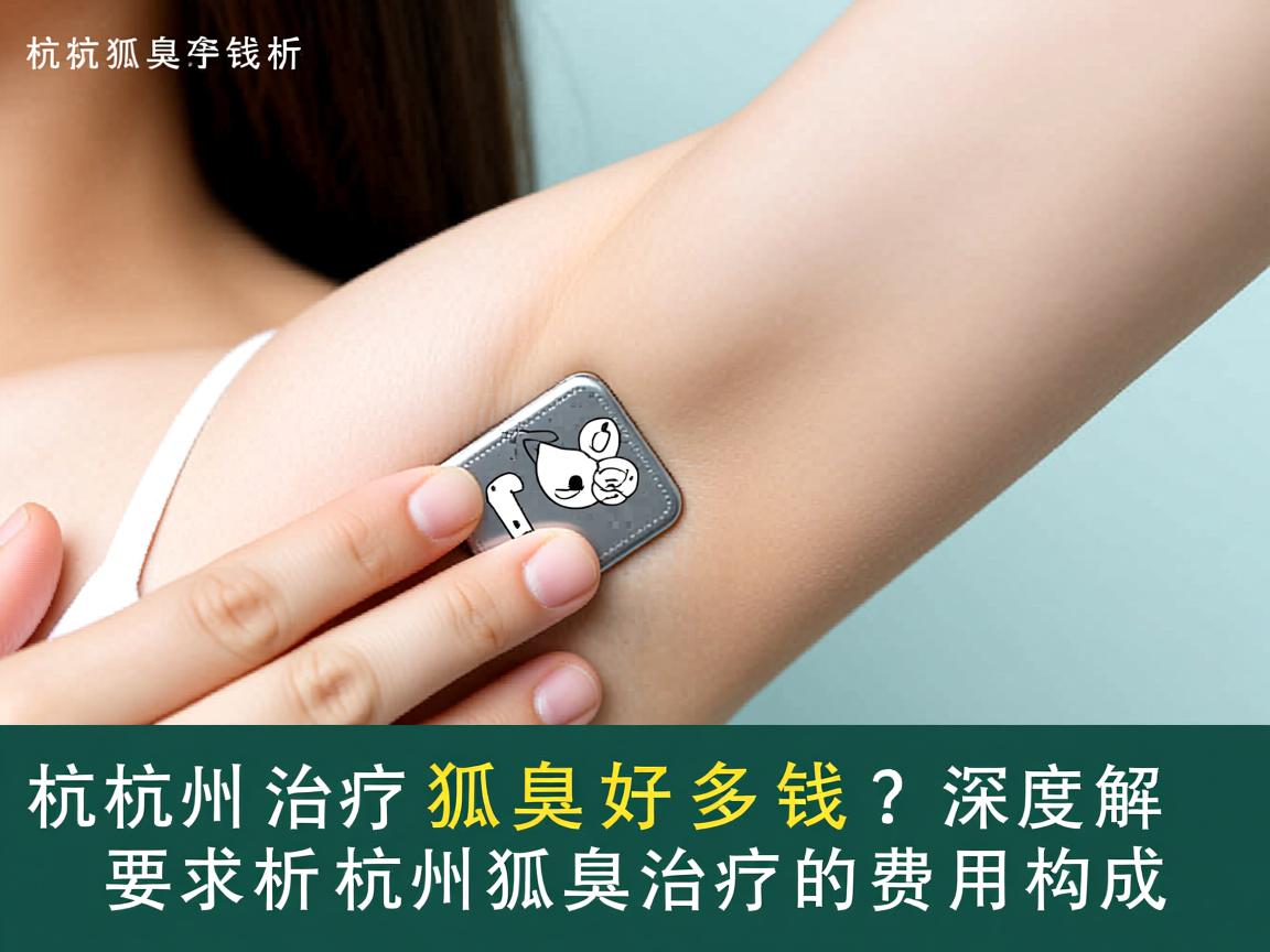 杭州治疗狐臭好多钱？深度解析杭州狐臭治疗的费用构成