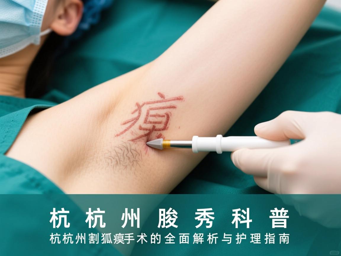 杭州腋秀科普，杭州割狐臭手术的全面解析与护理指南