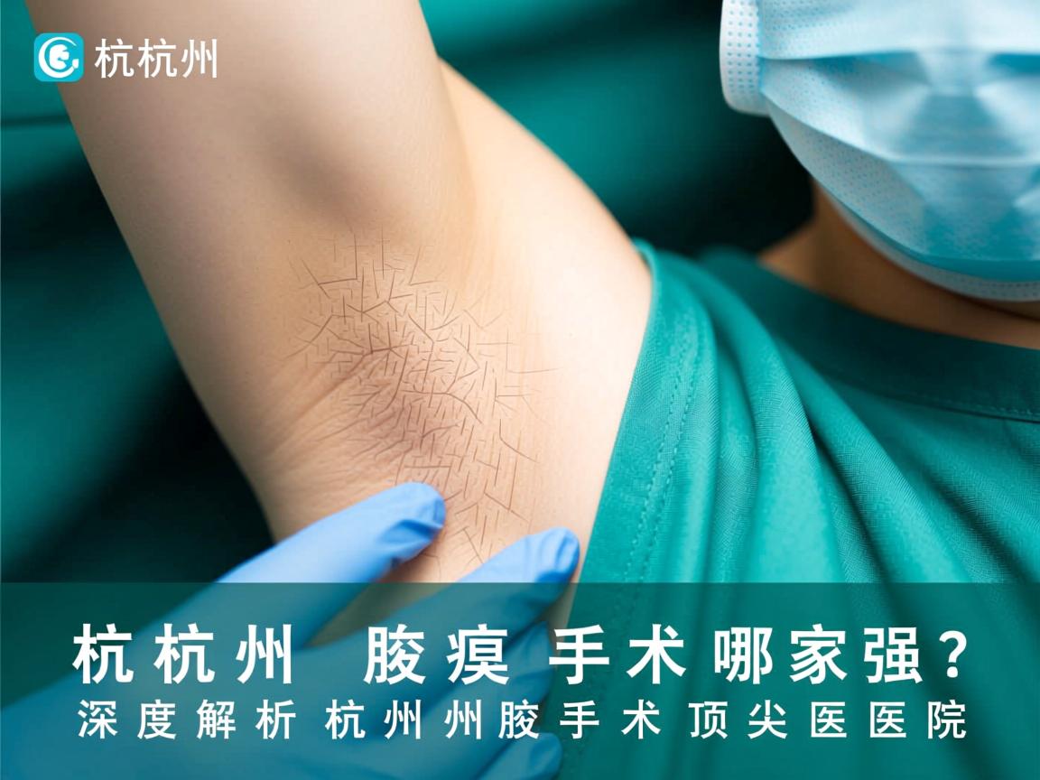 杭州腋臭手术哪家强？深度解析杭州腋臭手术顶尖医院