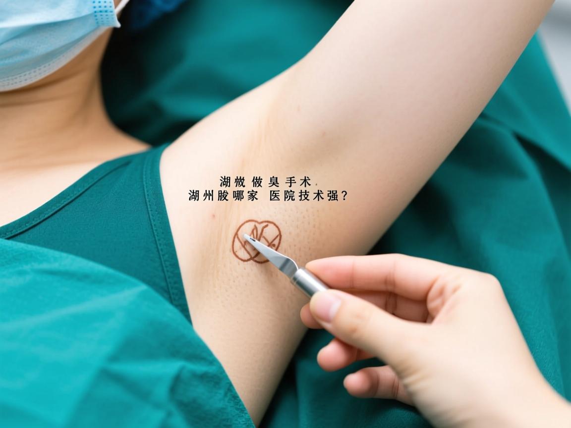 杭州腋秀解析，湖州做腋臭手术，湖州哪家医院技术强？